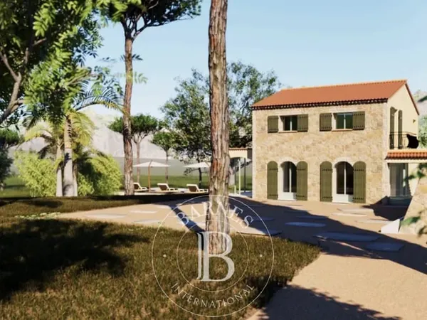 ANTIBES - VILLA PROVENÇALE - VUE MER
