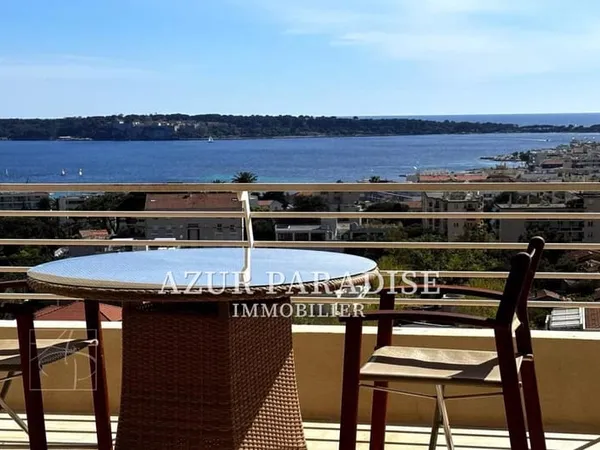 Luxueux 2 pièces cannes basse californie vue mer panoramique