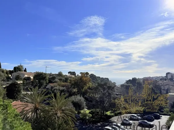 RCM : 3 pièces, terrasse, cave, garage 