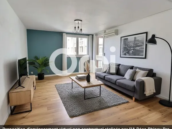 Appartement 3 pièces 68 m²