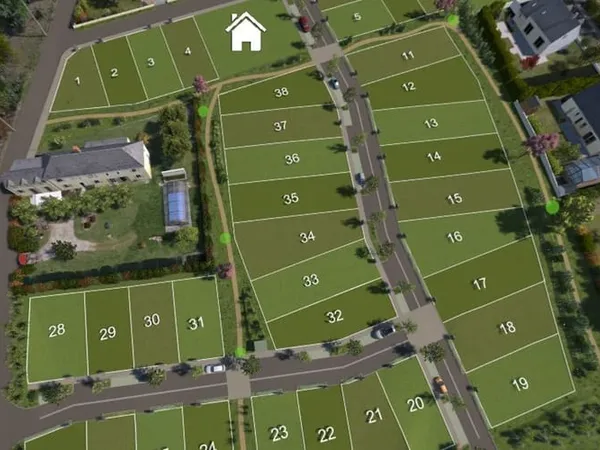 Terrain 261 m²