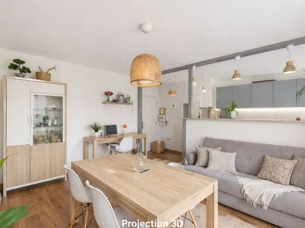 Appartement 2 pièces 47 m² 