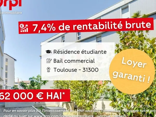 Appartement 2 pièces 20 m² 