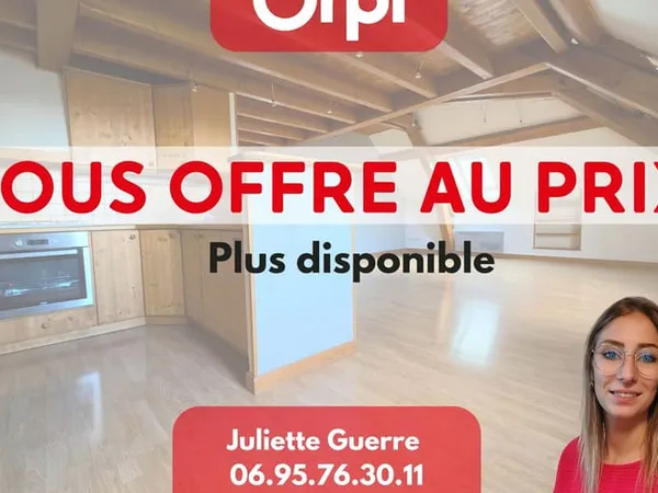 Appartement 3 pièces 61 m² 