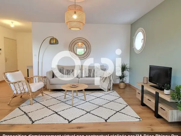 Appartement 3 pièces 65 m² 