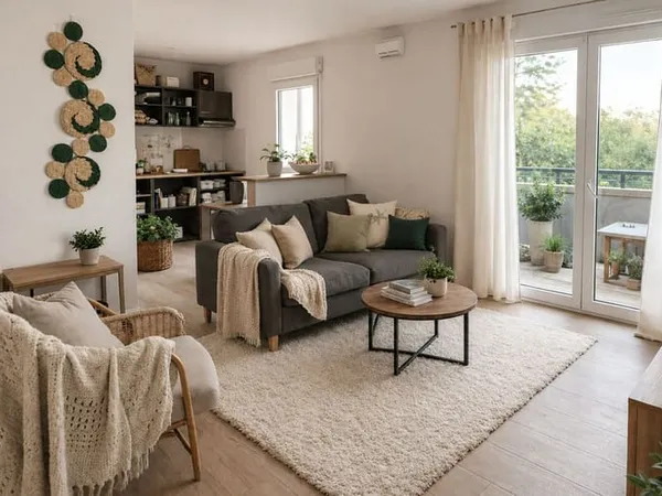 Appartement 2 pièces 39 m² 