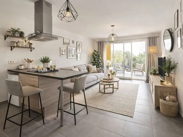 Appartement 2 pièces 45 m² 