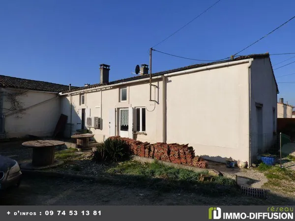 Maison Vente Villefagnan 6p 137m² 129600€