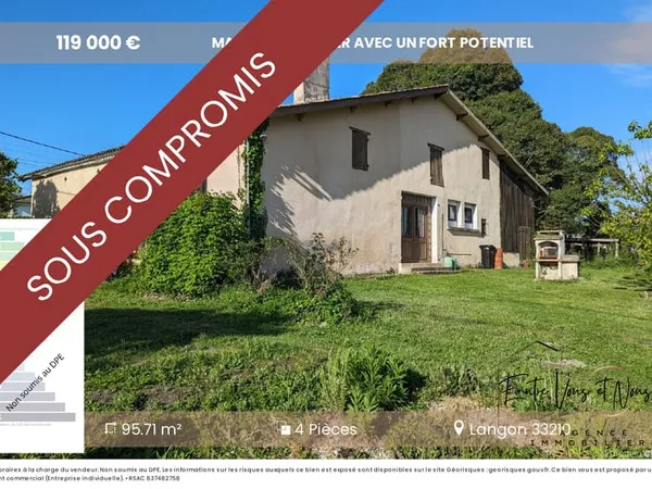 Maison 4 pièces 95 m²