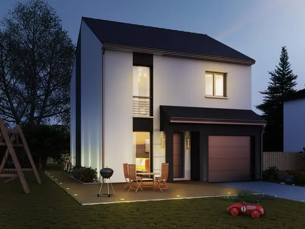 Maison neuve à Schlierbach