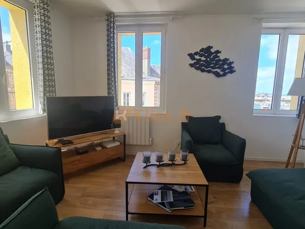 5 PIÈCES 120 M2 DUPLEX AVEC VUE MER, FÉCAMP, CÔTE D'ALBÂTRE, SEINE MARITIME (76), À VENDRE.