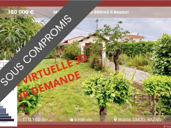 Maison 4 pièces 133 m²