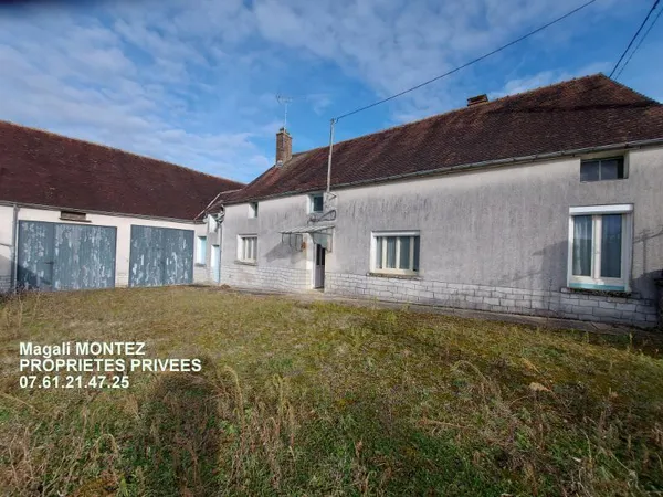 FERMETTE de plain-pieds 100 m2 et 8000M m2DE TERRAIN - PRUSY 10