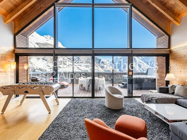 Chalet Muzelle - Vue exceptionnelle et à 10 minutes à pied des pistes de ski