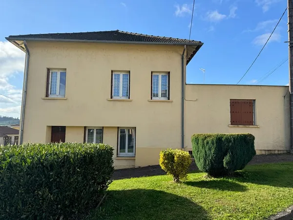 Grande Maison de Ville en Pierre, 4 ch, Annexe (1 ch) et Garage