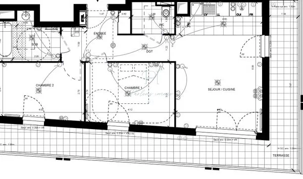 À vendre : Appartement T3 avec terrasse à Bagneux.