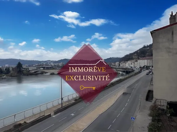 Appartement vue Rhône avec ascenseur