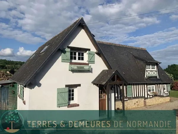 Au sud de LISIEUX dans la Vallée de la Touques : Maison de campa