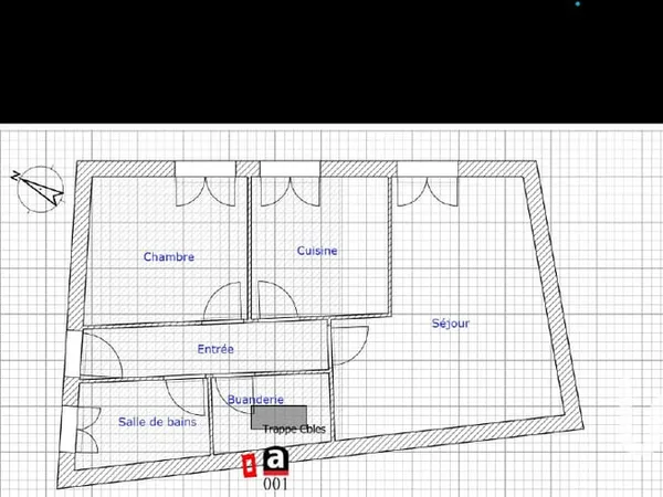 Maison 3 pièces 57 m²