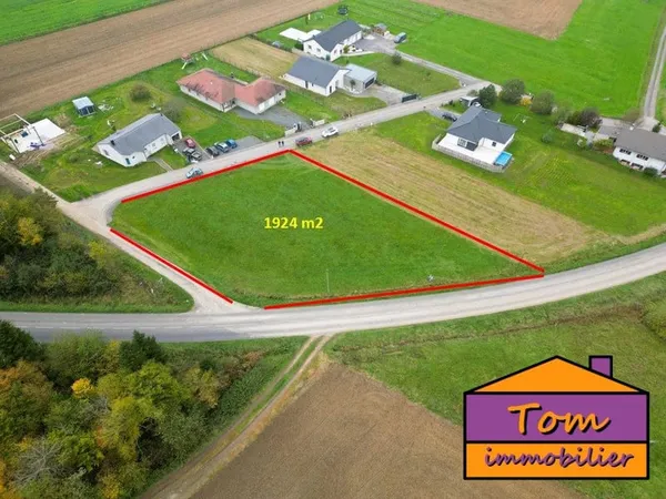 Terrain 1924 m²