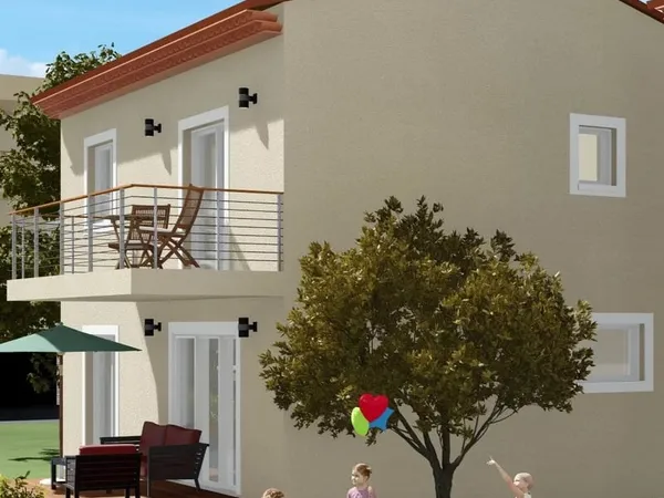 MAISON DE VILLE - JARDIN PRIVATIF