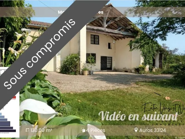 Maison 4 pièces 130 m²