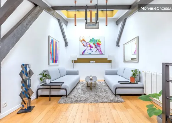 Loft d'exception aux Batignolles