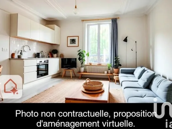 Appartement 3 pièces 48 m²