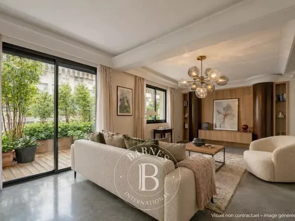 Lyon 6 - Tête d'Or - Appartement de standing de 170,08 m² - 3 chambres - 1 Bureau - 1 Terrasse - 1 B