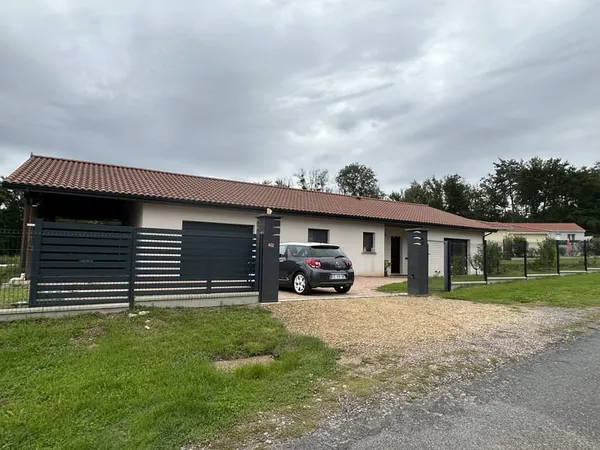 Maison individuelle de 125 m2 sur parcelle de 1000 m2 