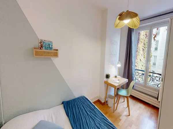 Confortable chambre individuelle