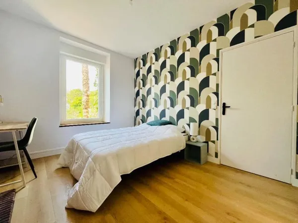 Chambre 1 : disponible en colocation â€“ Charmante maison a 