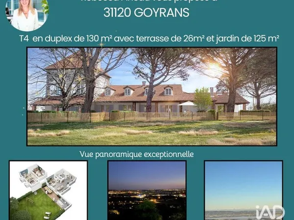 Maison 4 pièces 130 m²