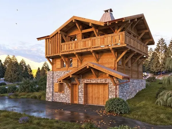 LES GETS - Chalet neuf de 3 chambres à Les Gets 