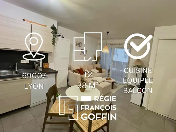 APPARTEMENT T2 NON MEUBLE - BALCON & TOUTES CHARGES COMPRISE 