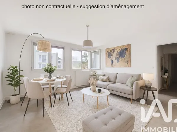 Appartement 3 pièces 58 m²