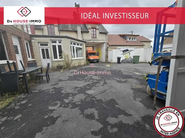 Rareté à Rollot - Maison de 210 m² + Entrepôt de 1000 m² - Fort potentiel pour investisseur ou 