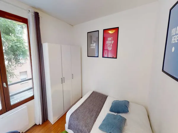 Confortable chambre individuelle
