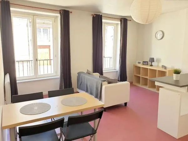 Bellevue T2 récent 2008 Meublé 44m2 Parking Balcon 