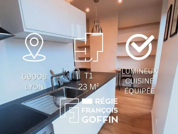 APPARTEMENT T1 MEUBLE - 23,61m2 - SECTEUR GRAND TROU / MOULI 