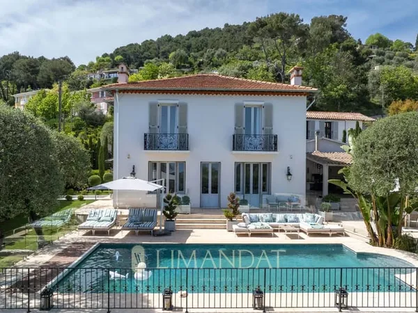 Èze - Villa Belle Époque - Vue mer & village médiéval - Piscine 