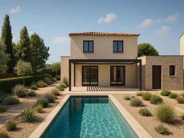 Terrain de 650 m² + Maison à étage 