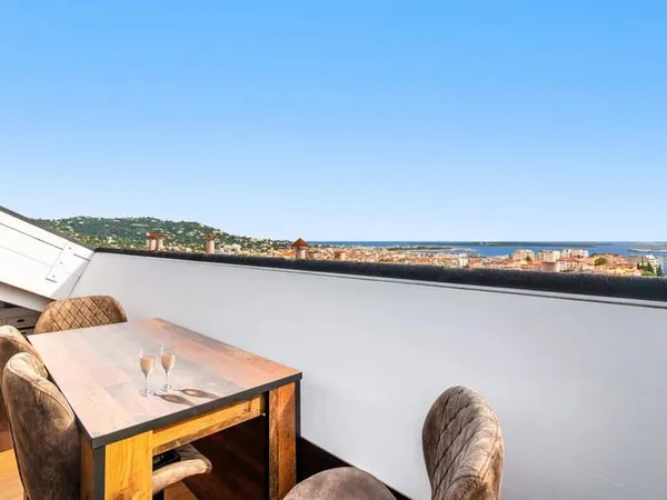 CANNES - DUPLEX 6 PIECES - VUE MER 