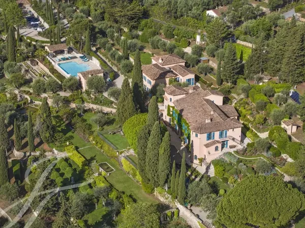 Grasse - Majestueuse demeure avec un somptueux parc et vue mer 
