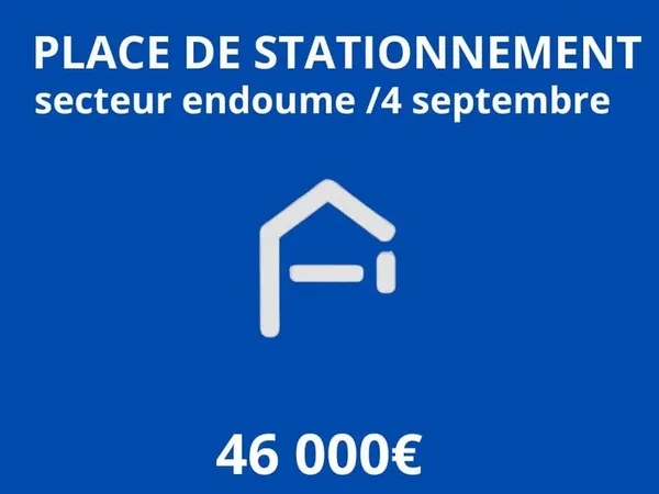 Place de stationnement secteur endoume / 4 septembre