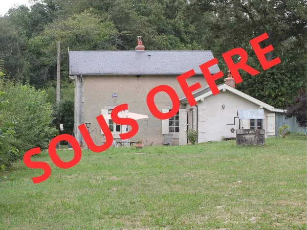 Champillet - Ancienne maison de chemin de fer avec extension sur un terrain de 1260 m2