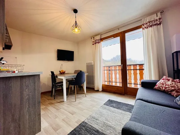 Appartement T2 à Thollon-les-Mémises, à 15 min d'Evian