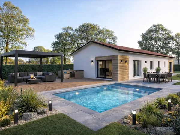 Maison moderne à Ondres - Terrain exceptionnel de 900 m² 