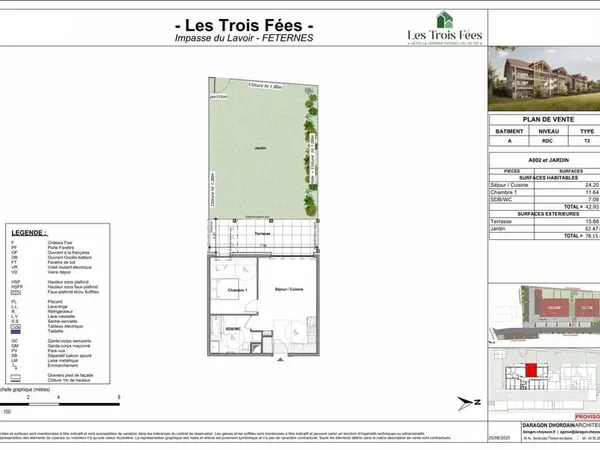 T2 REZ-DE-JARDIN 