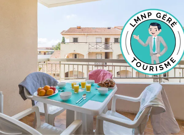 Studio meublé - balcon - LMNP géré